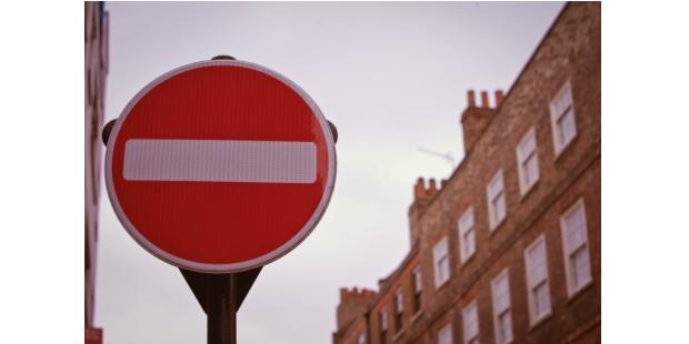no entry