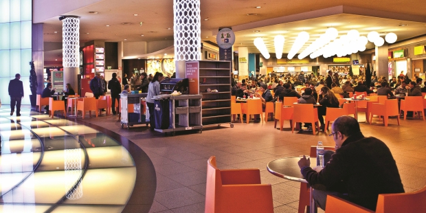 food court