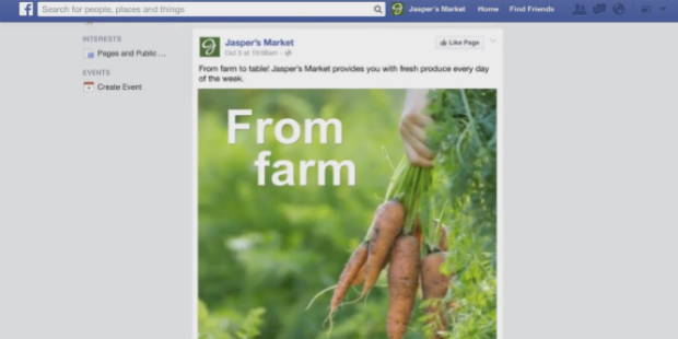 facebook slideshow