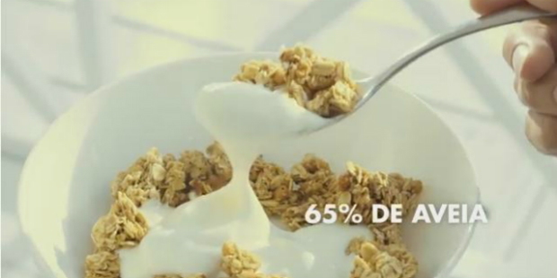 fitness granola de aveia