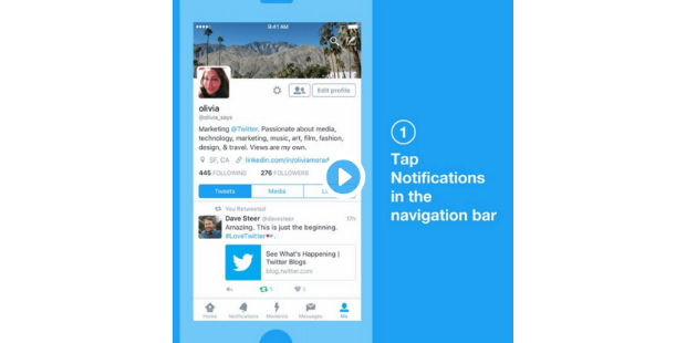 twitter notificacoes