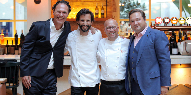 Justin Ultee (Desire) Chef Jose Avillez Chef Heinz Beck Joachim Hartl (Conrad Algarve) 1