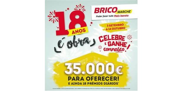 bricomarche 18 anos