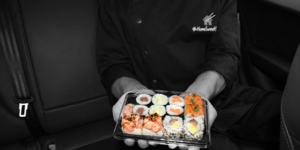 cabify home sweet sushi