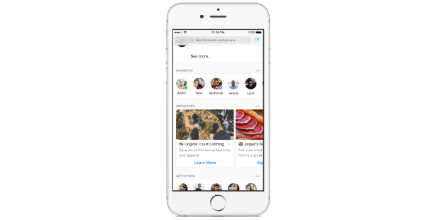 messenger anúncios ads 2017