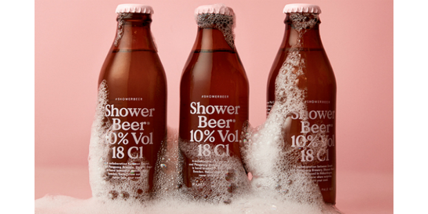shower beer capa
