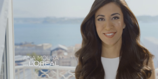 ana moura l'oreal