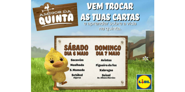 lidl troca de amigos da quinta
