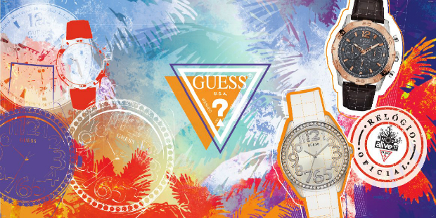 Backwall NOS Alive_Guess Watches 2017