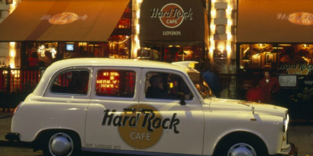 Hard Rock Cafe London - Taxi Shot 1