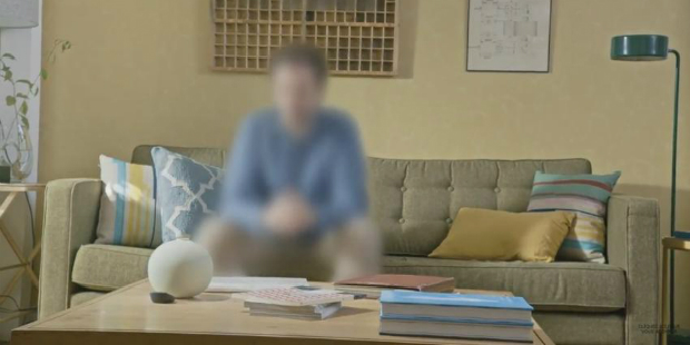huawei blurred man 1
