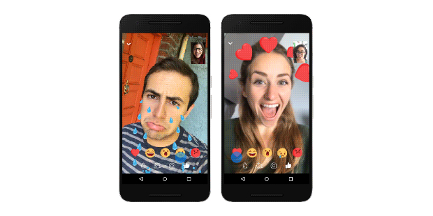 messenger video filtros