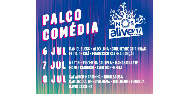 palco comédia nos alive