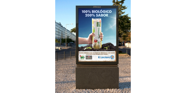e leclerc biologico mupi