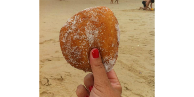 bola de berlim praia 1