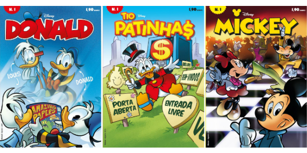 disney banda desenhada portugal
