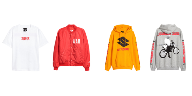 h&m justin bieber