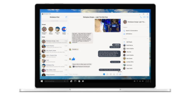 workplace chat desktop