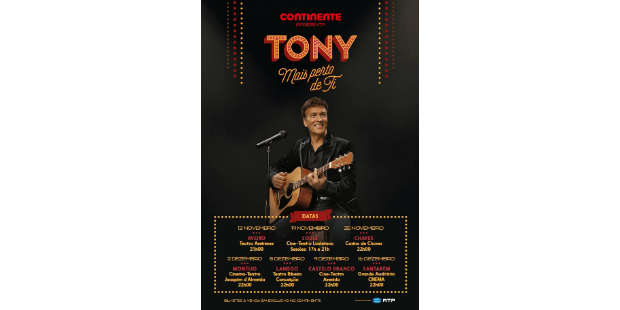 Tony Carreira continente