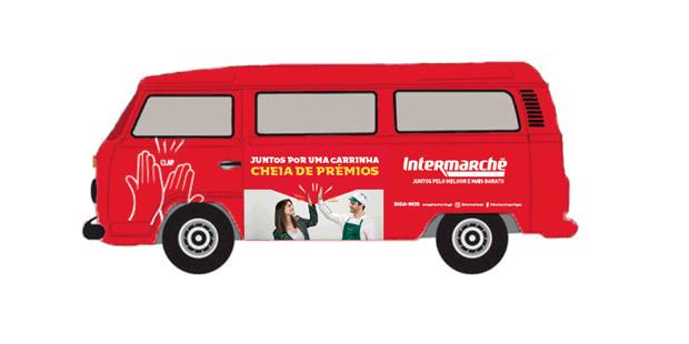 intermarché carrinha cheia de prémios