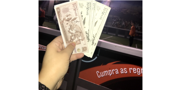 kidzania dinheiro