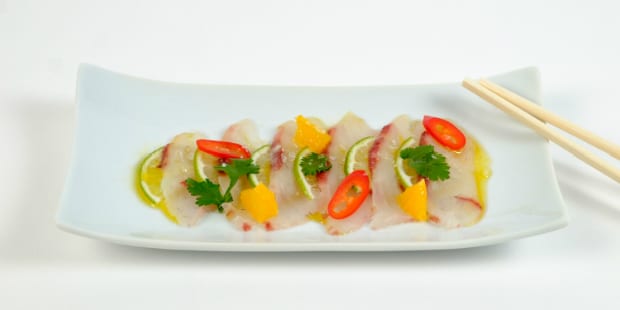 Carpaccio de Corvina 1
