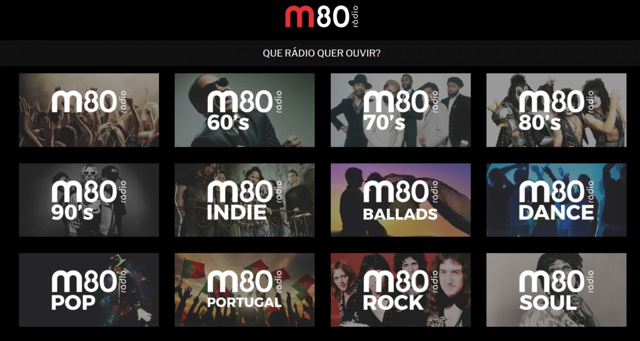 M80 lança 11 rádios digitais temáticas Marketeer