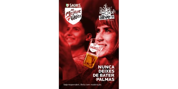 cerveja sagres ao melhor publico