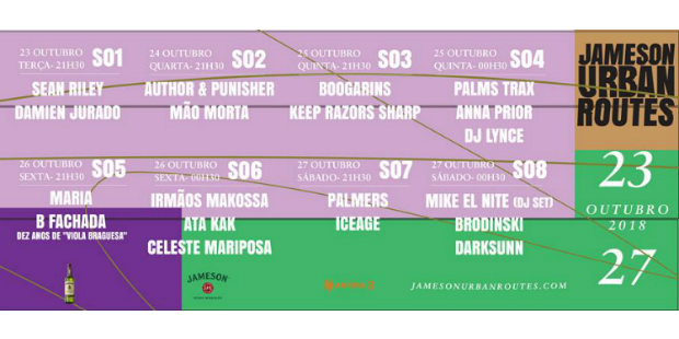 jameson urban routes 2018