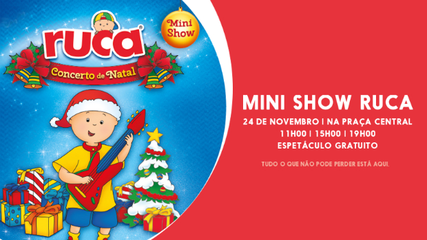 Concerto Natalício do Ruca ao vivo no GaiaShopping