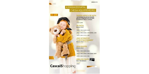Parada ilumina chegada do Pai Natal ao CascaiShopping
