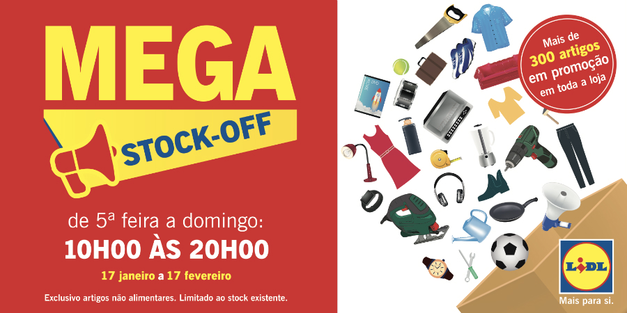 Mega Stock-Off Lidl portugal