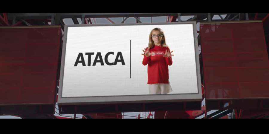 huawei lingua do futebol