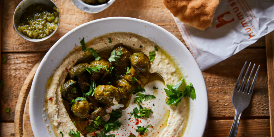hummus com cogumelos__hummusbar