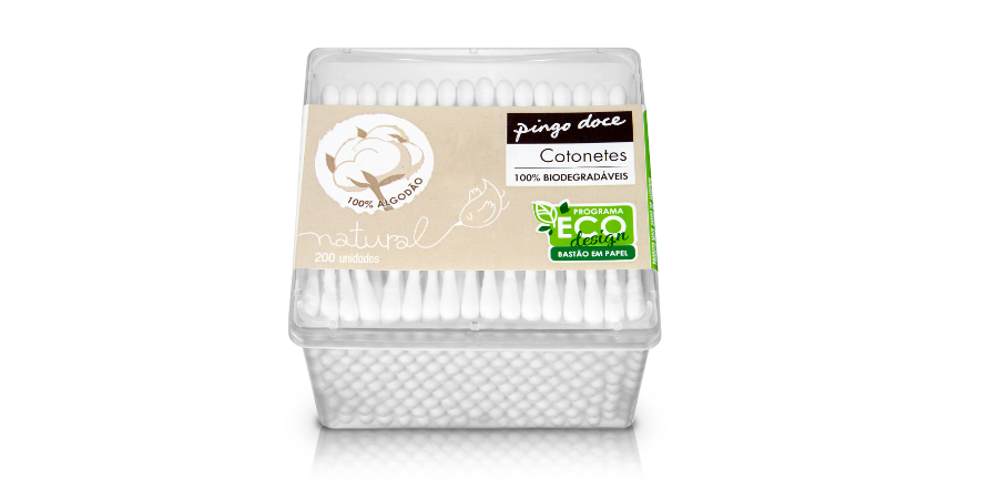 cotonetes pingo doce cartao