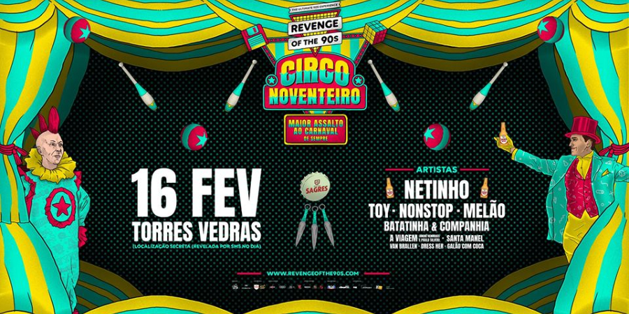 revenge of the 90s torres vedras fevereiro