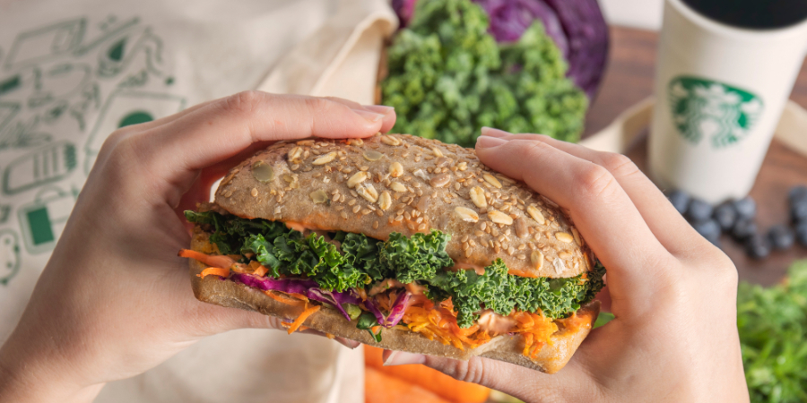 starbucks vegan vegetariano