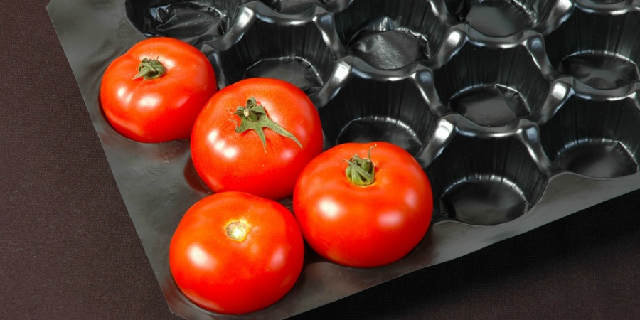tomate plastico fruta