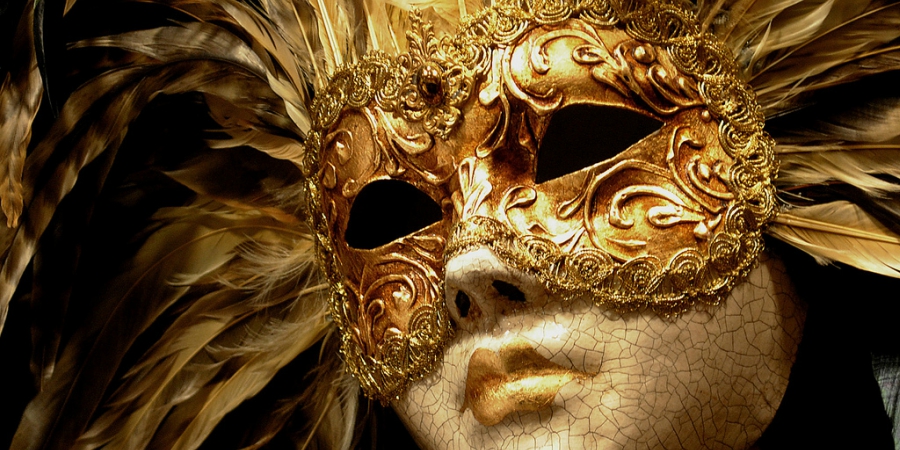 máscara veneza carnaval