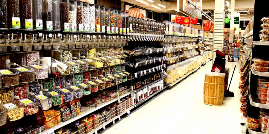 supermercado gomas doces