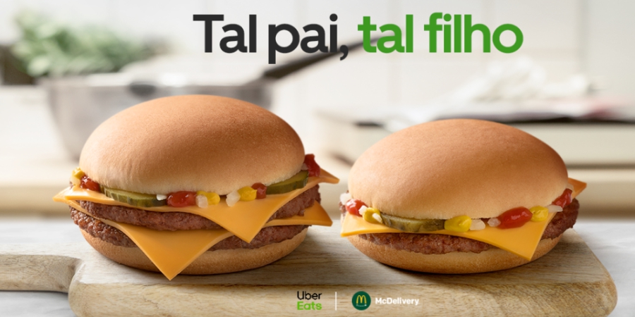 Uber Eats Dia do Pai mcdonald