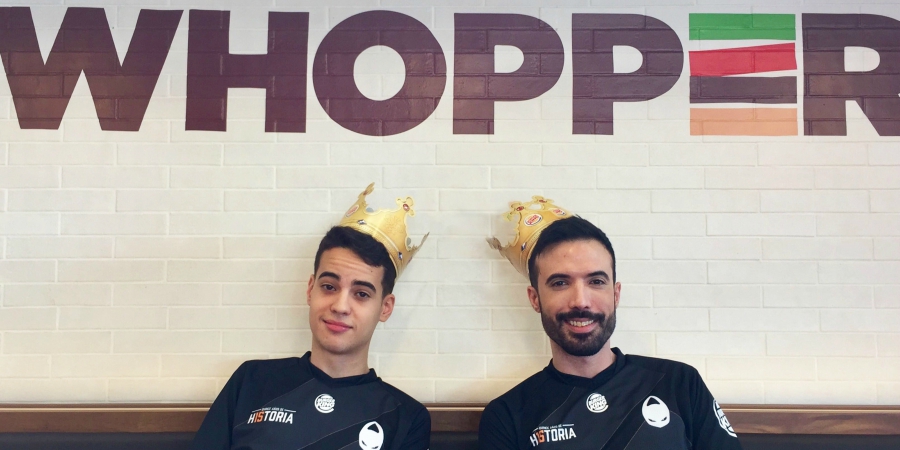 FlipiN e Koldo burger king