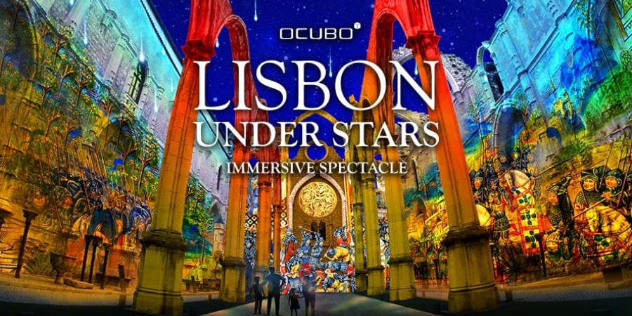 lisbon under stars ruinas do carmo