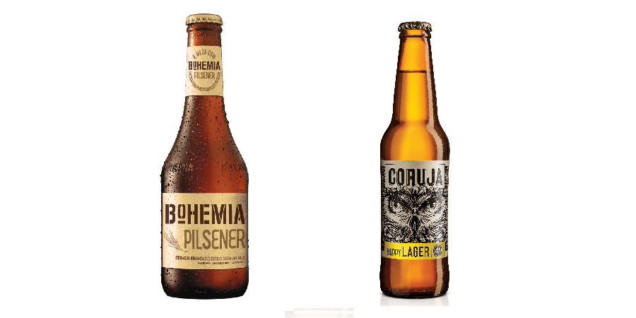 bohemia pilsener e coruja hoppy lager
