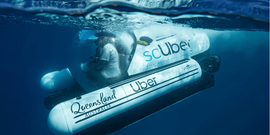 Foto de Tourism and Events Queensland - scuber submarino uber