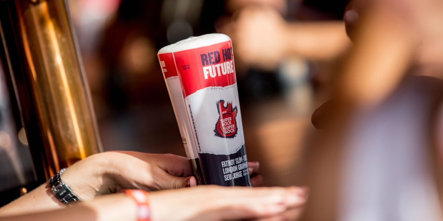 Copos reutilizáveis-SBSR super bock