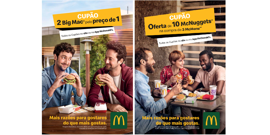 mcdonalds cupoes