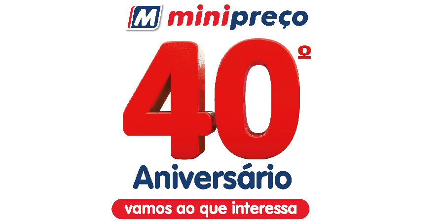 minipreço 40 anos
