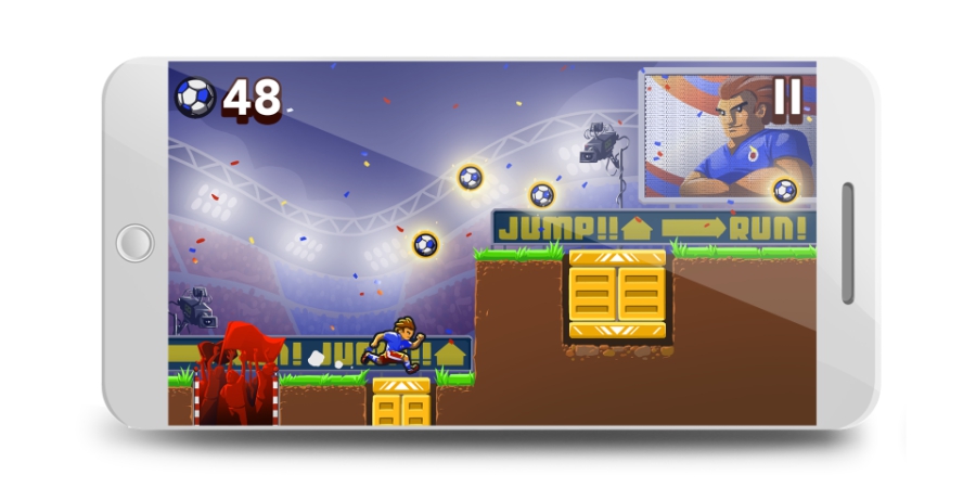 nectar interactive_EndlessRunner_Futebol