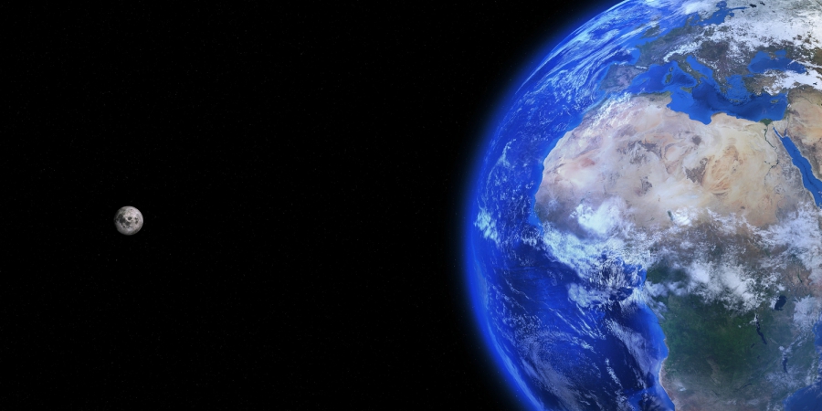 espaço terra